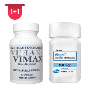 비맥스 VIMAX(30캡슐) + 비아그라 100mg(30정)